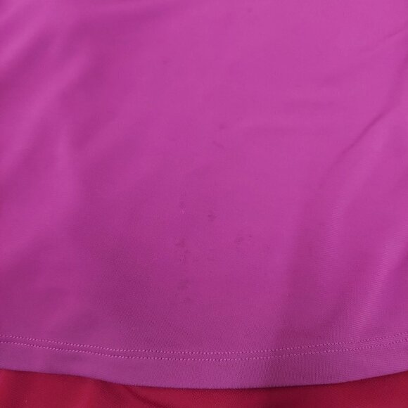 Narciso Rodriguez for Design Nation Pink and Red Dress with Black Sash - Picture 9 of 15